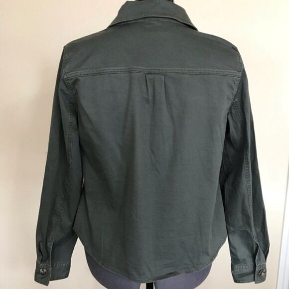 CABI Crossroads Jacket, Olive, S Style 5298 NWOT - Picture 4 of 5